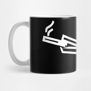 Smoking Dog Mug